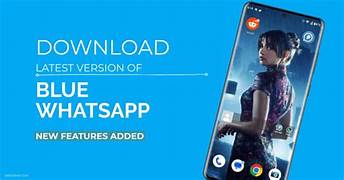 Blue Whatsapp Apk